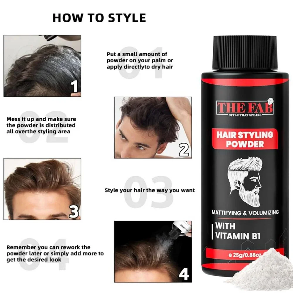 NEW 2 THE FAB Hair Styling Powders